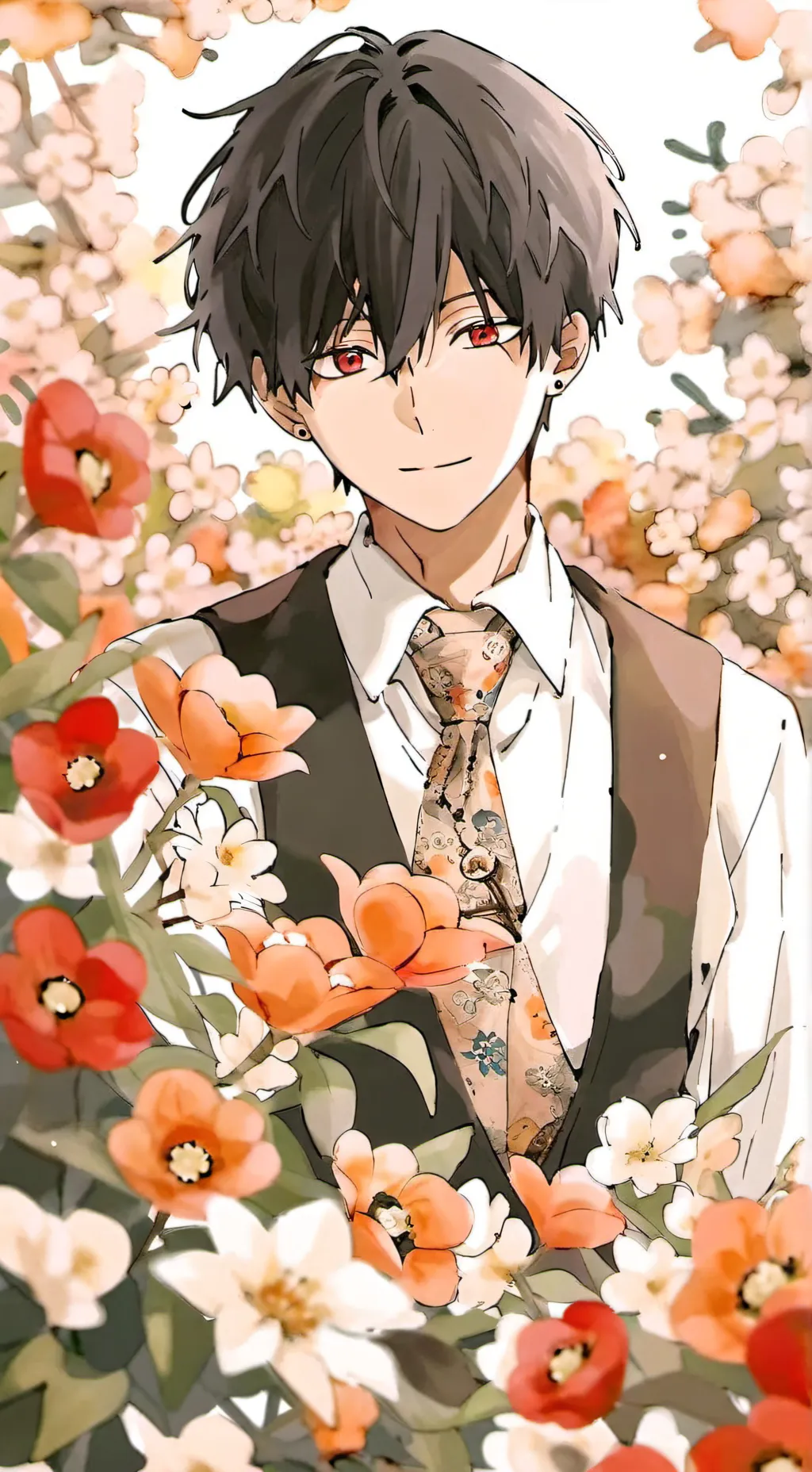 ai character: 🔪leo🔪✨💥💐 background