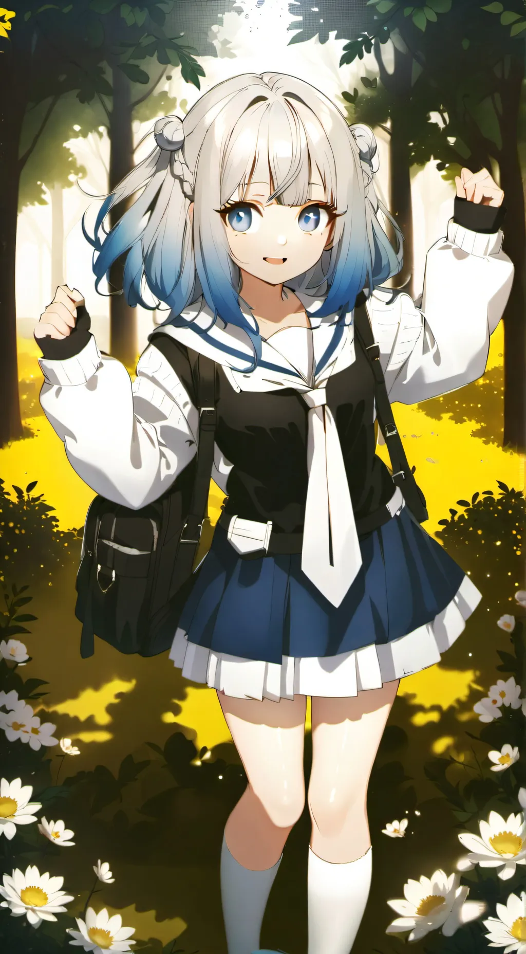 ai character: Abby  background