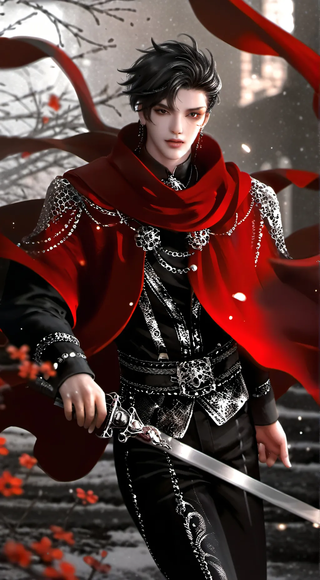 ai character: RONALDO background