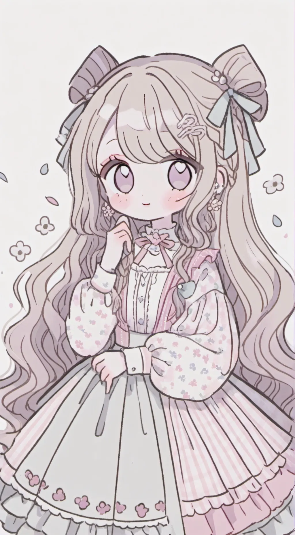 ai character: Sprunki love you background