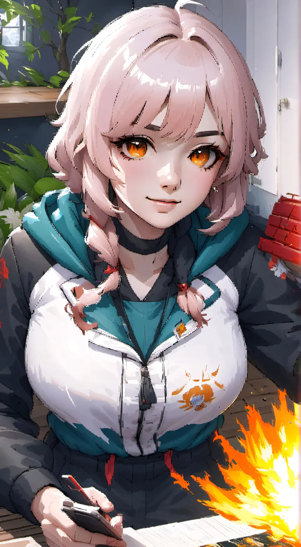 ai character: clara💞 background