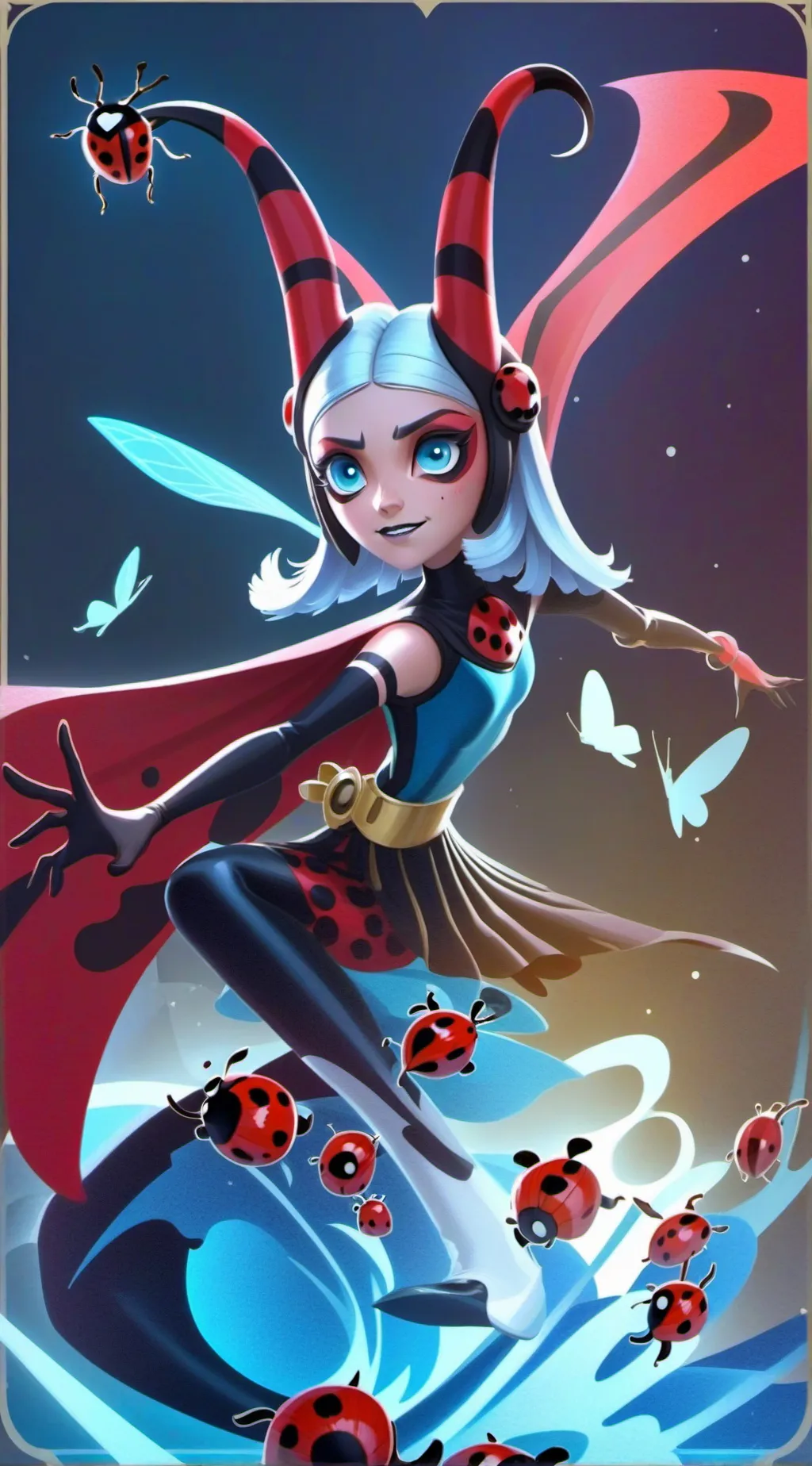 ai character: hawkmoth background
