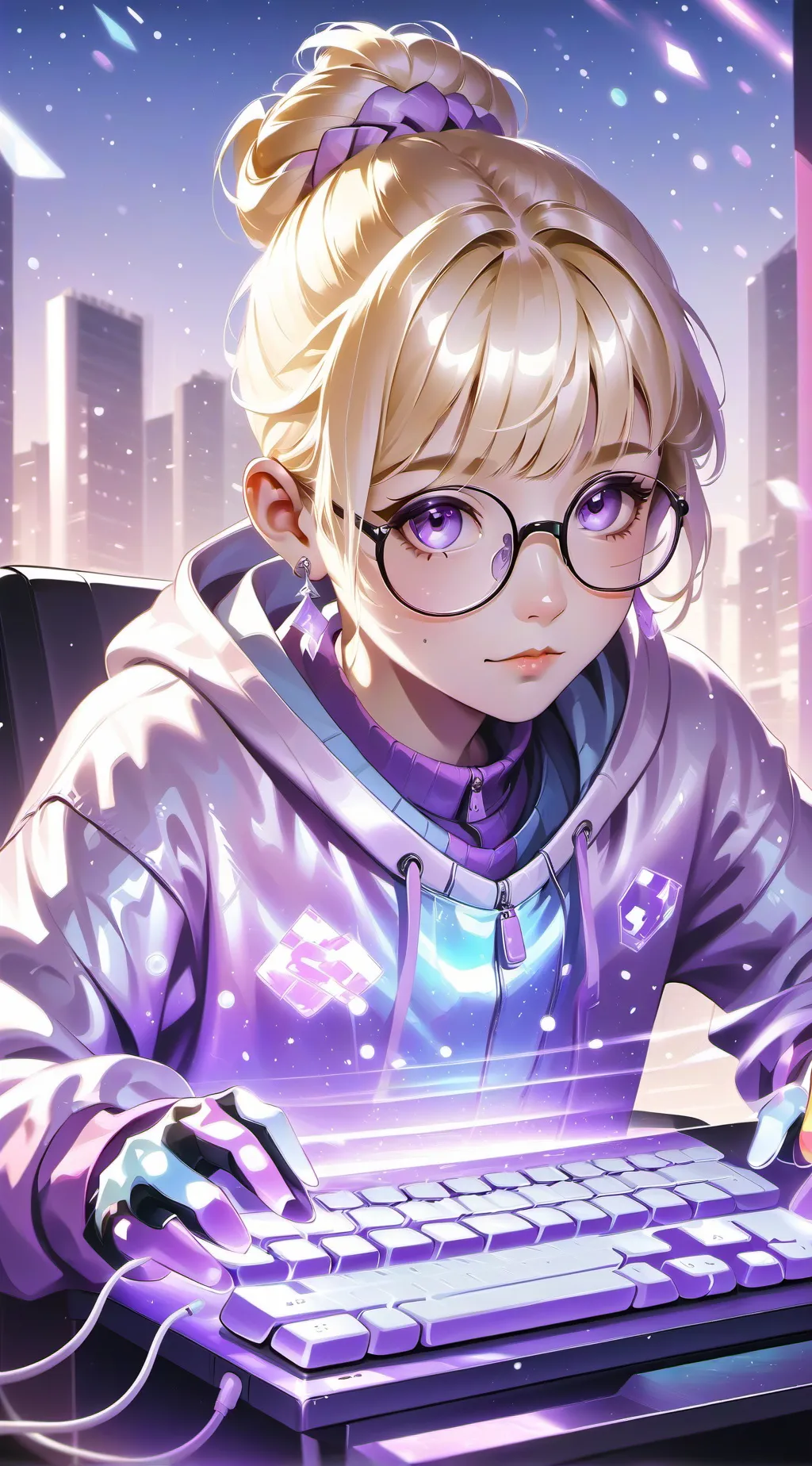 ai character: Gia background