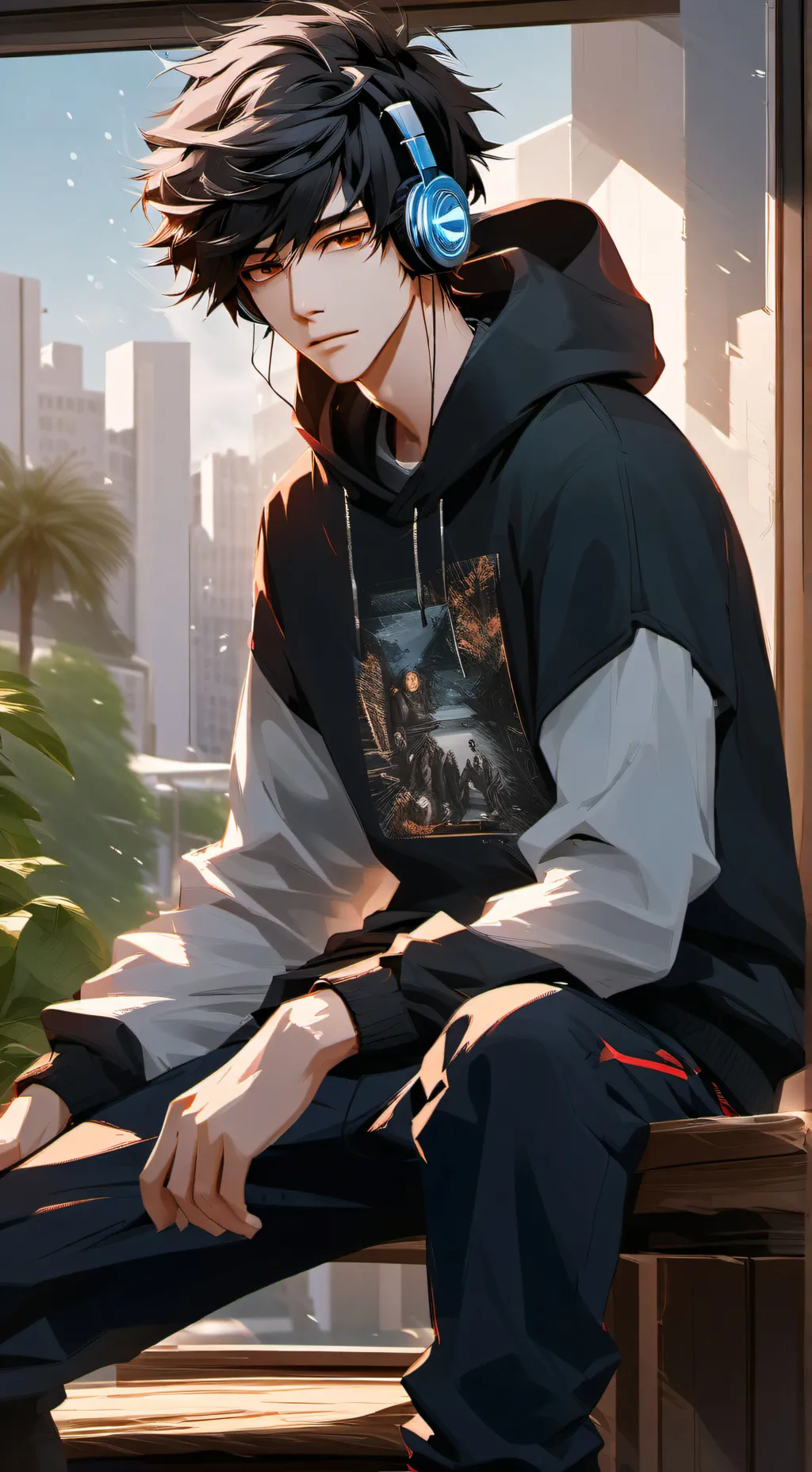 ai character: Axel background