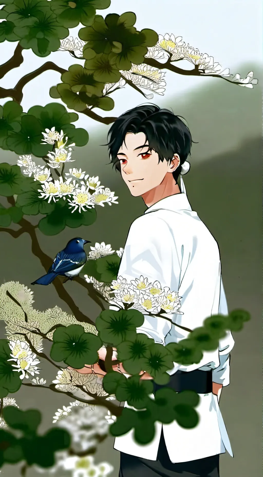 ai character: treinamento,Gyomei background