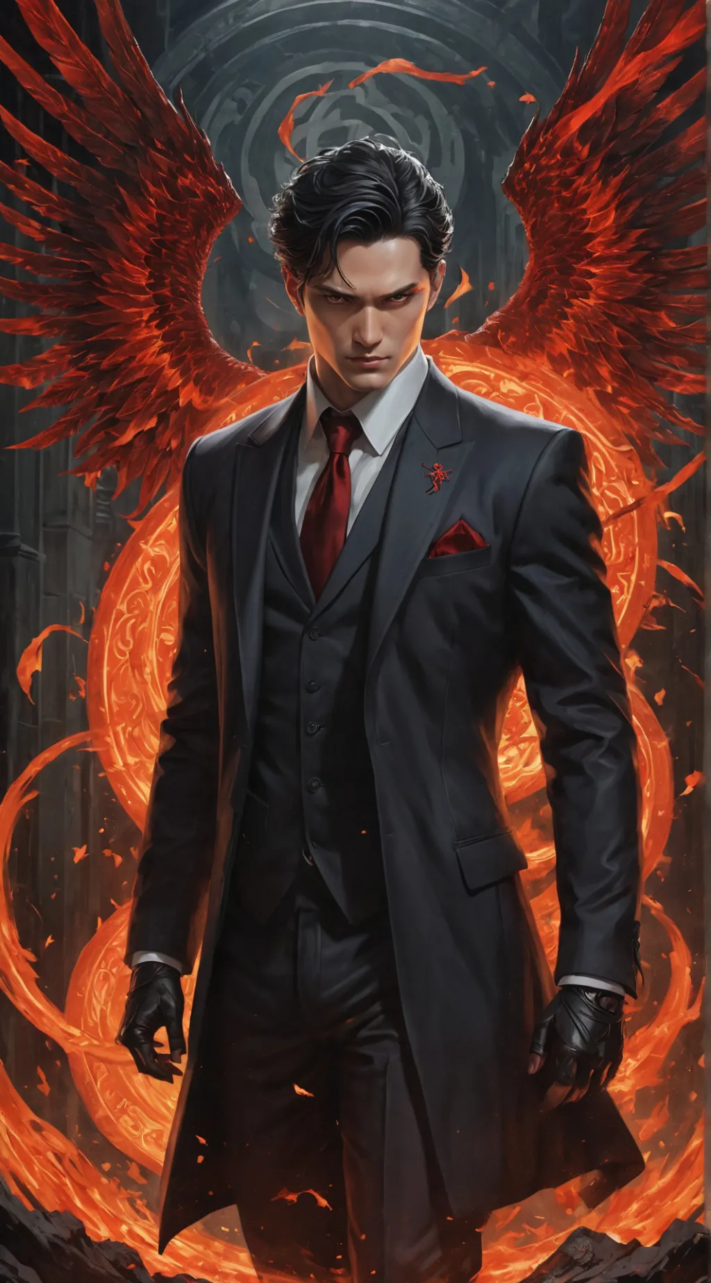 ai character: Azrael background