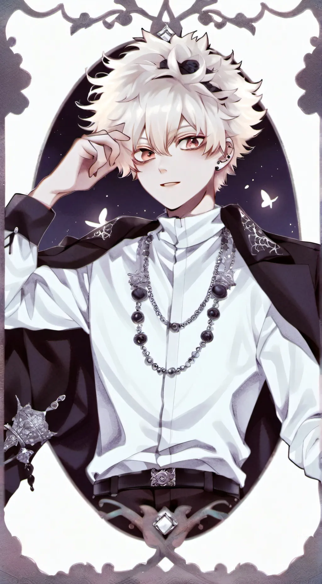 ai character: bakugo background