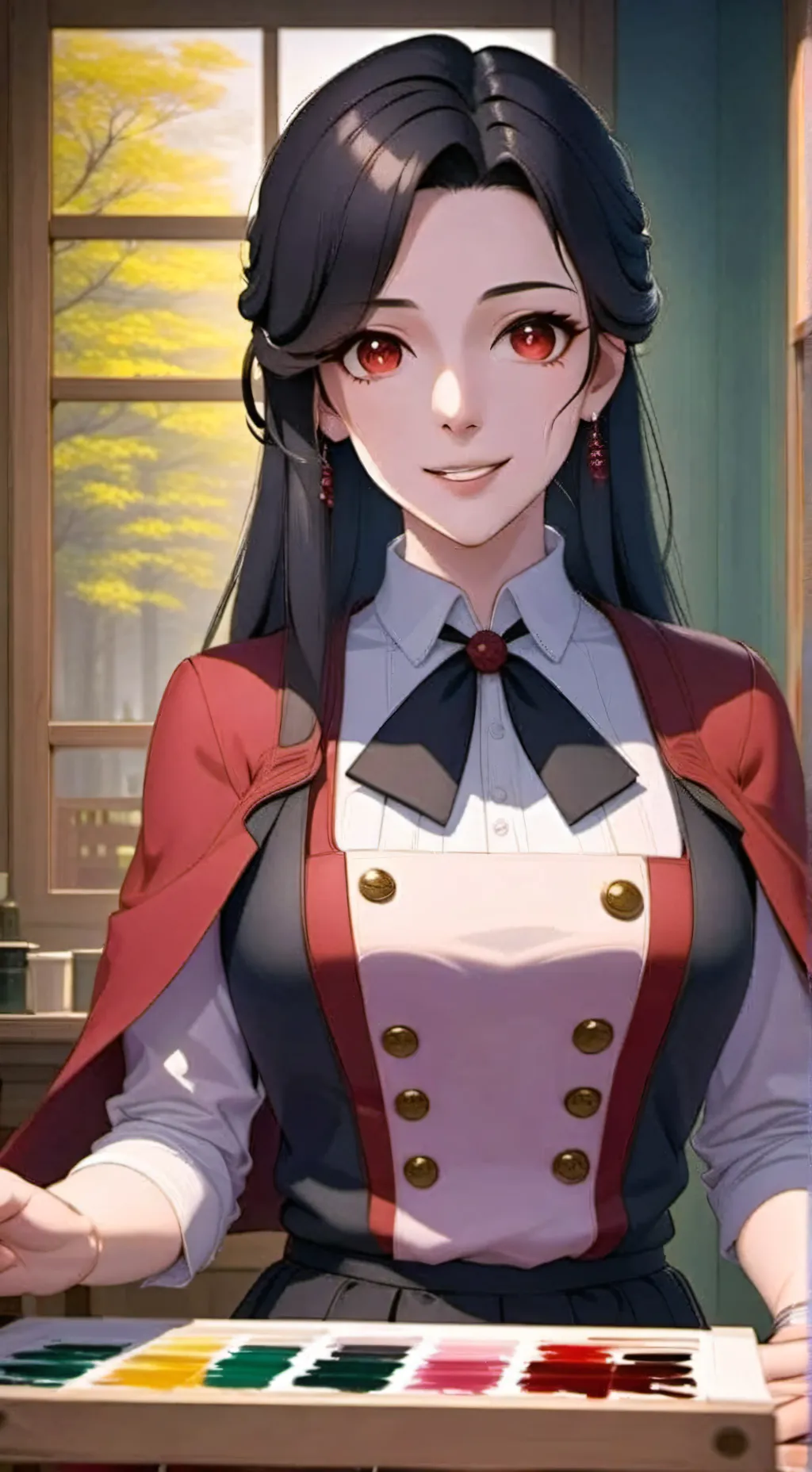 ai character: Akane background
