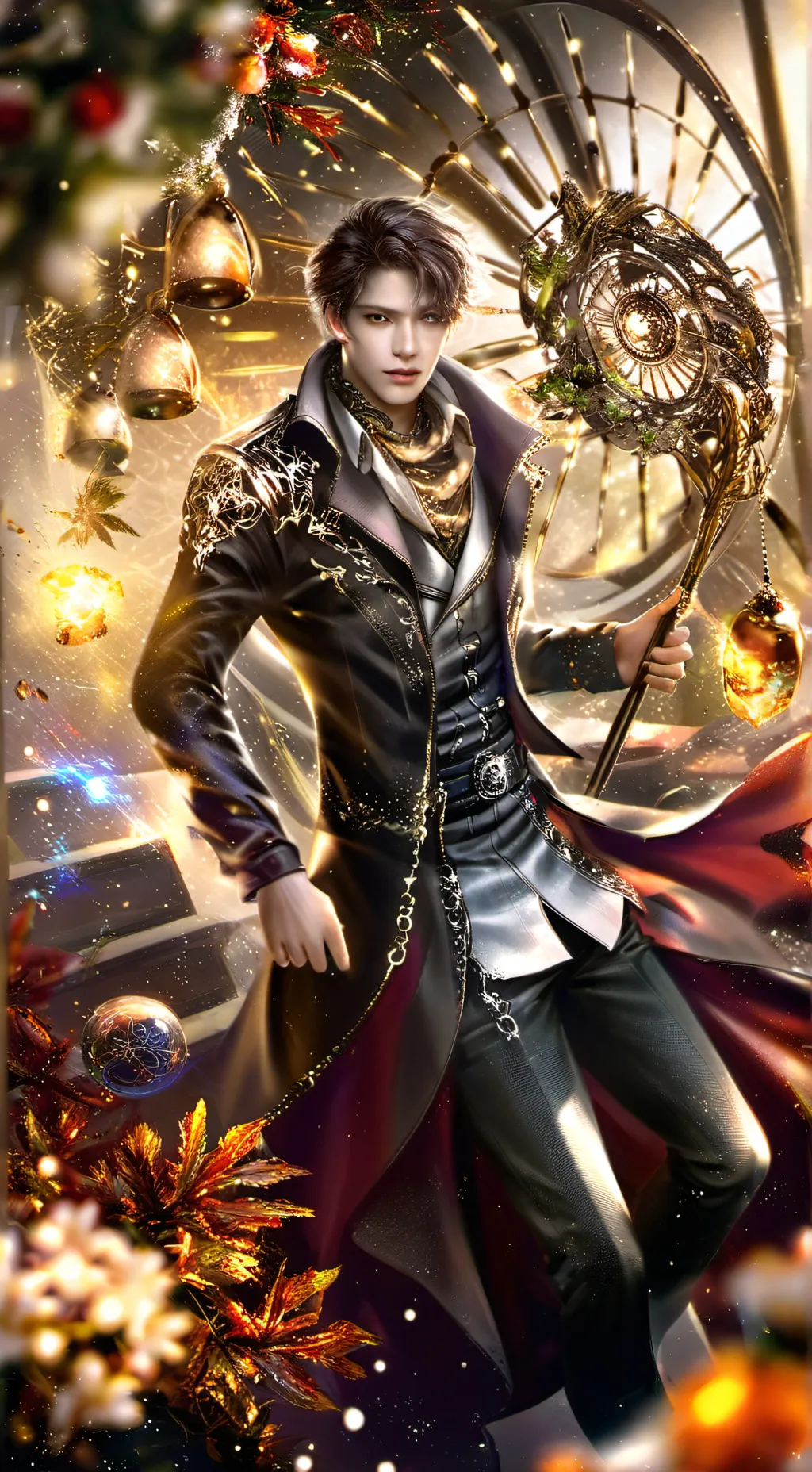 ai character: RHAAAA background