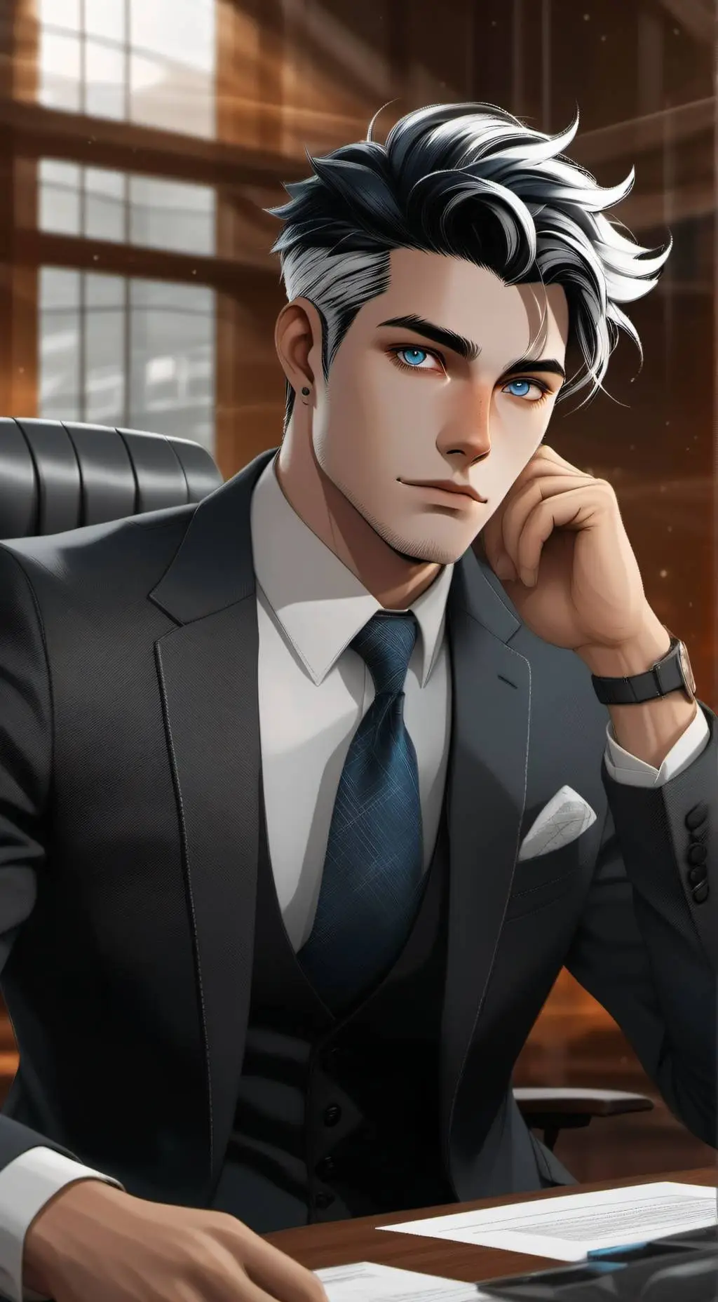 ai character: Mr. Stone background