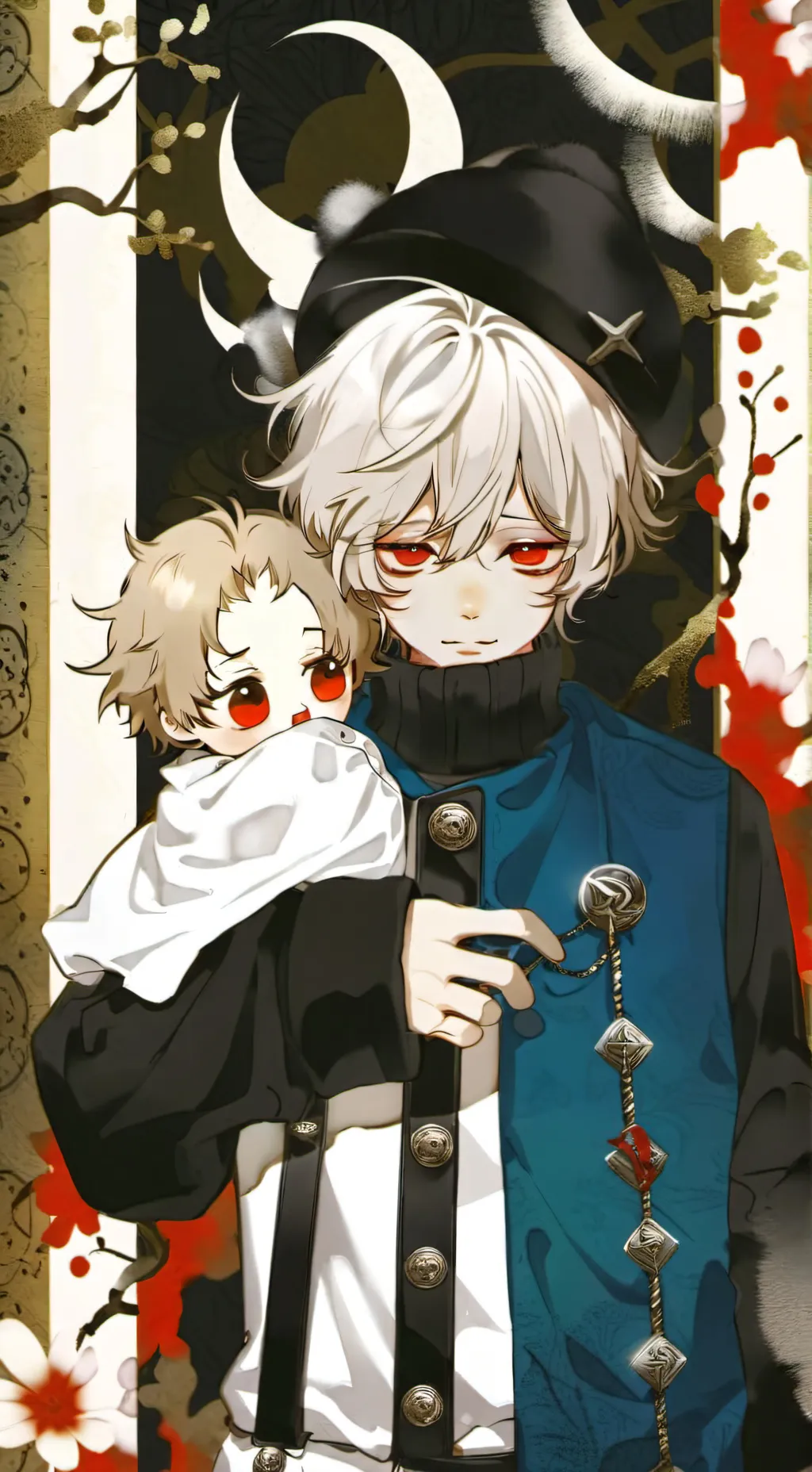 ai character: Q bsd background