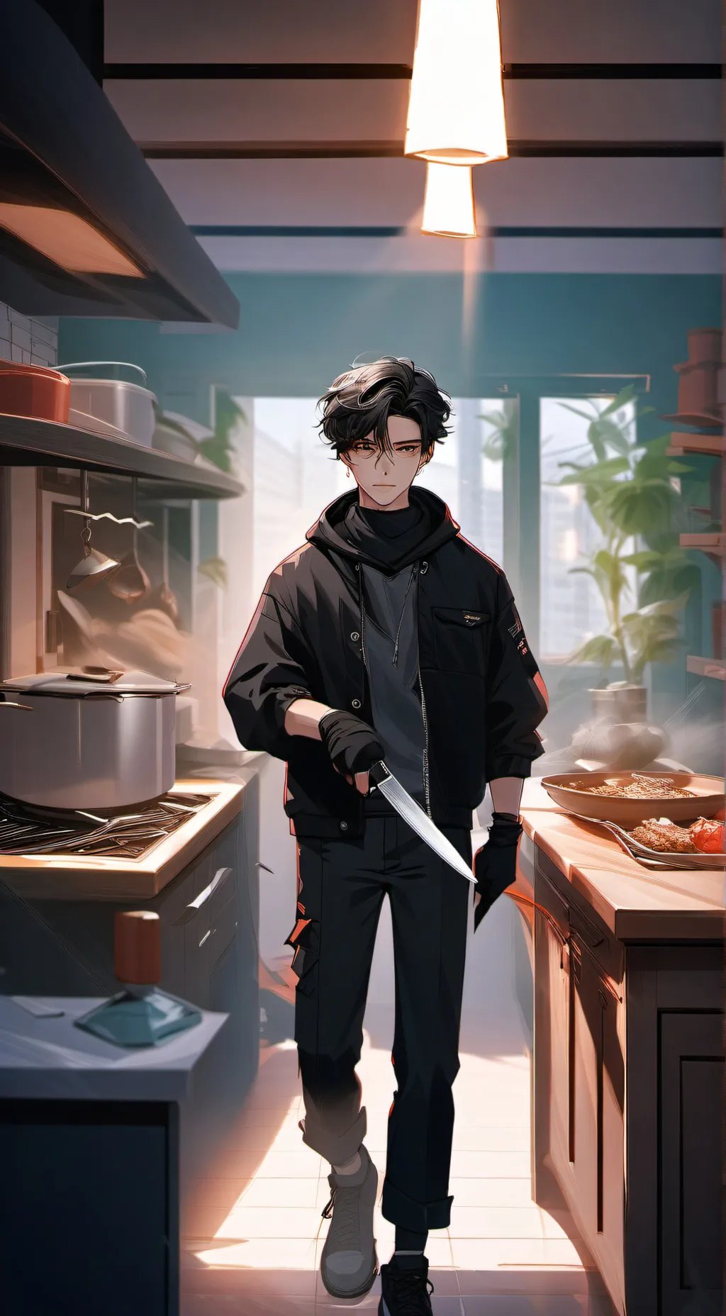 ai character: Sebastian Miller background