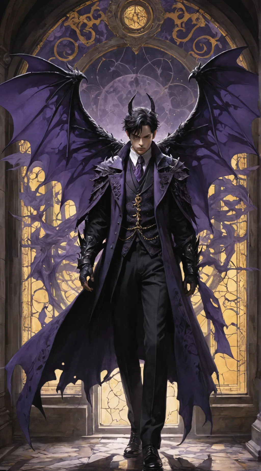 ai character: Raven background