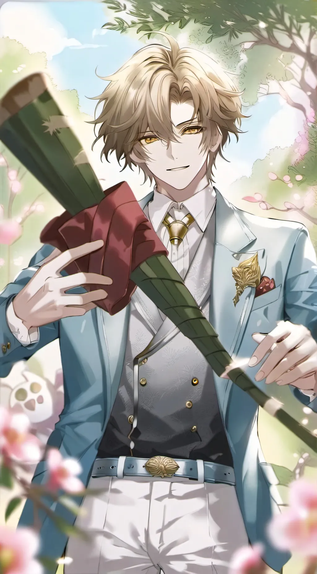 ai character: Damian background