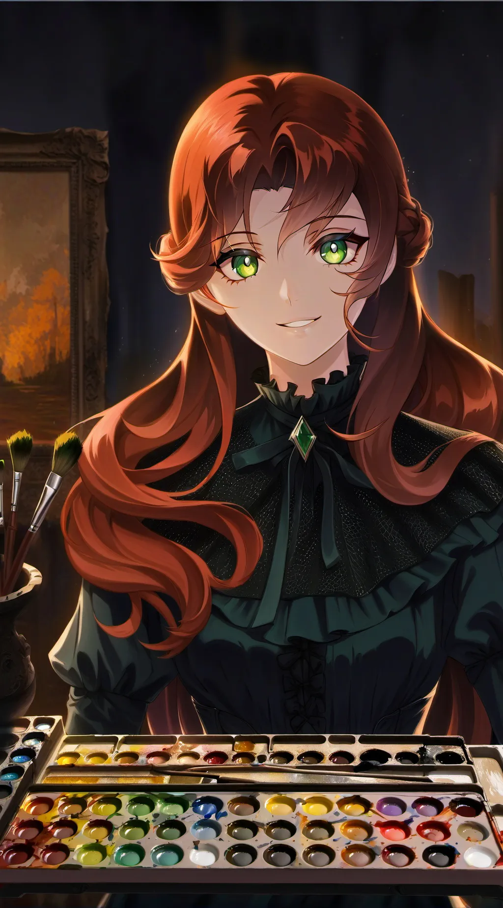 ai character: Hina background