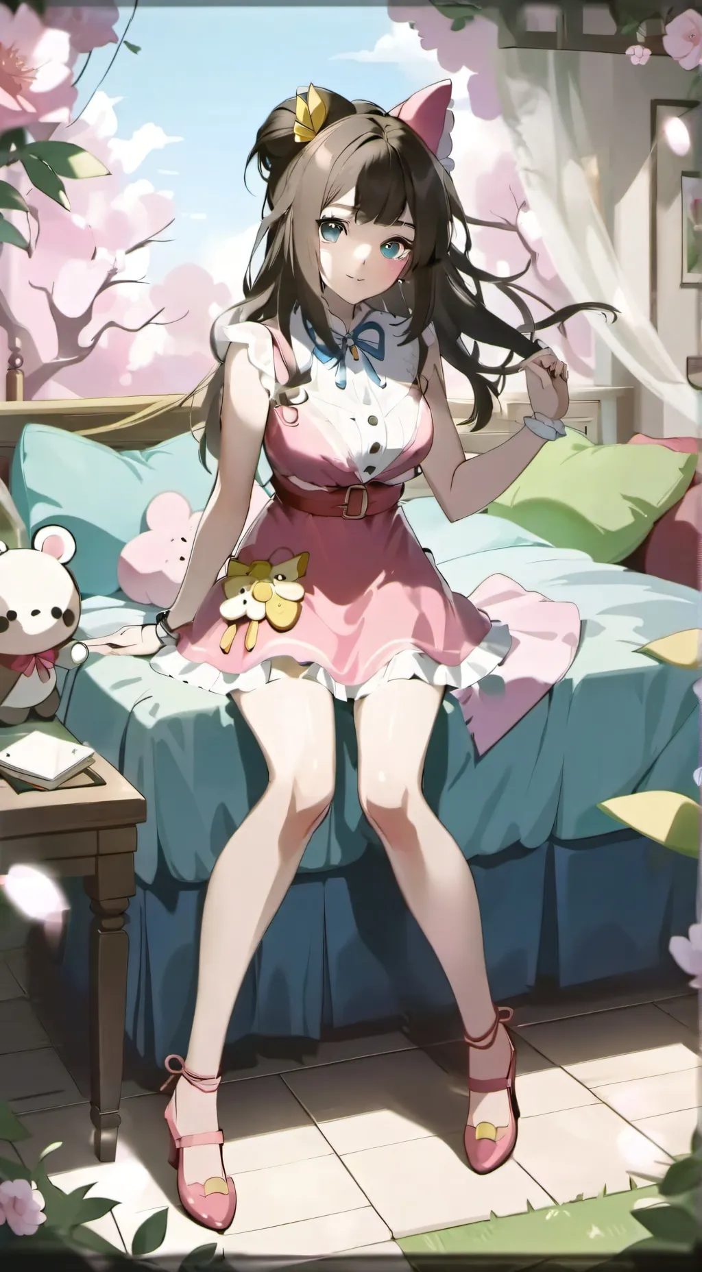 ai character: Poppy background