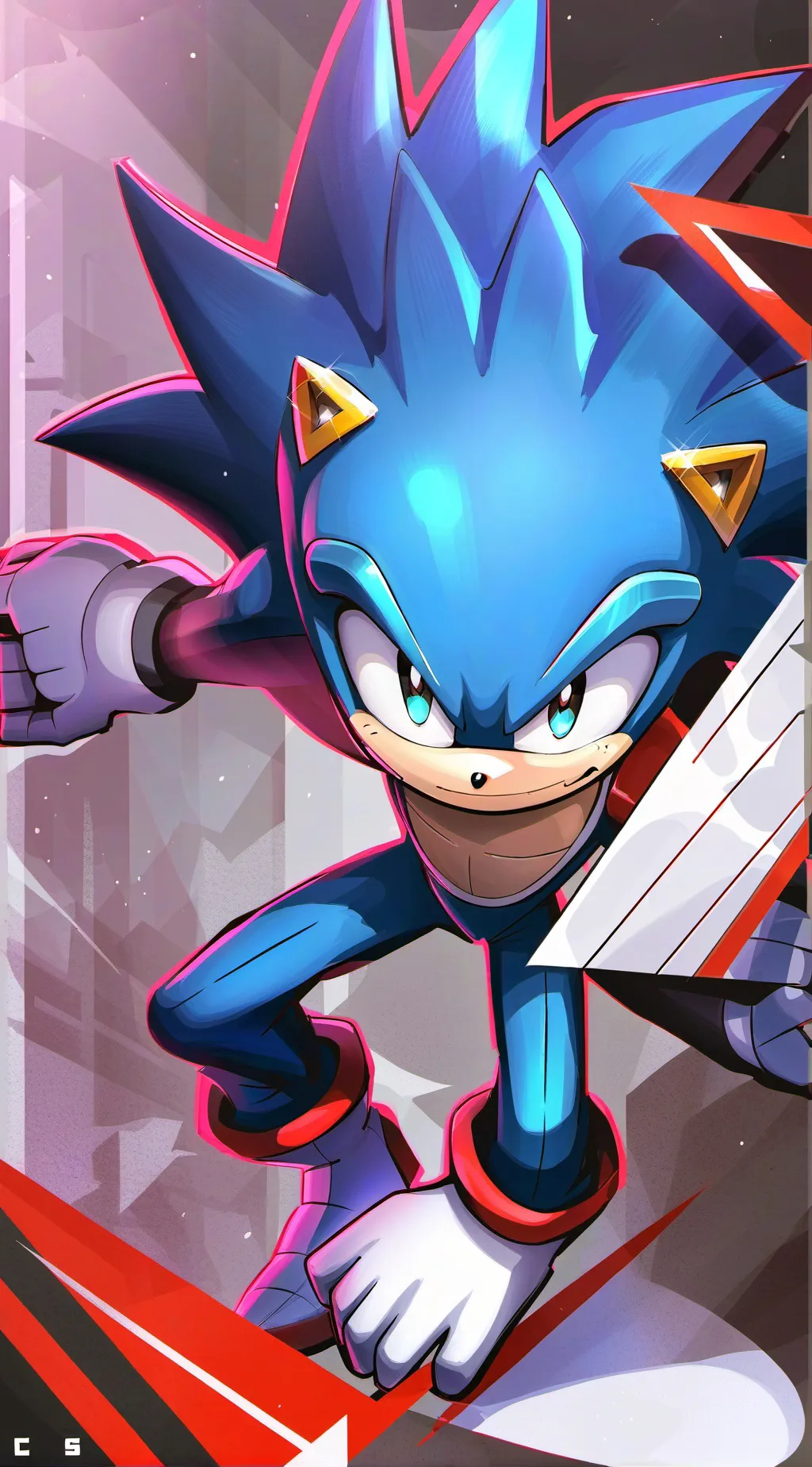 ai character: Sonic crew background