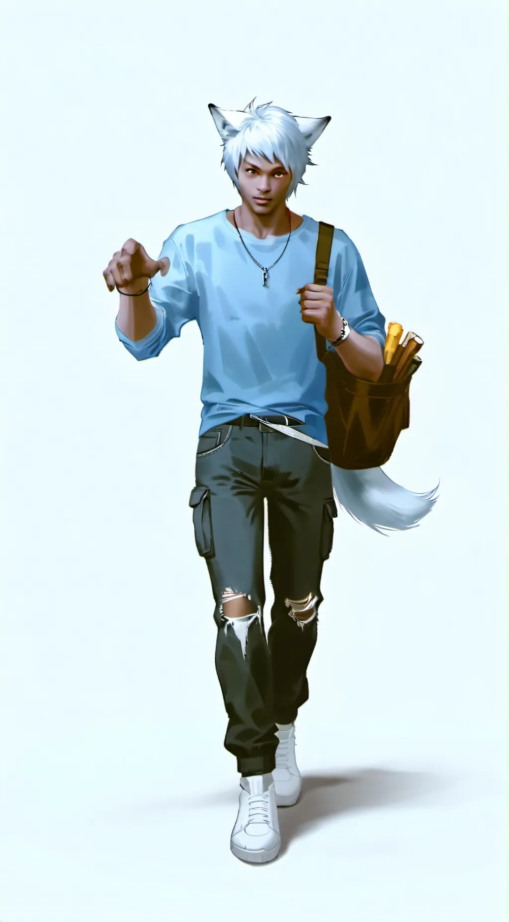 ai character: Kian background