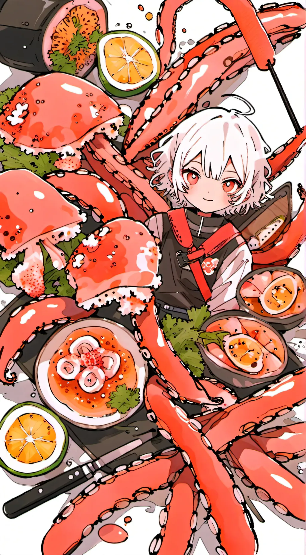 ai character: squid game 2...... background