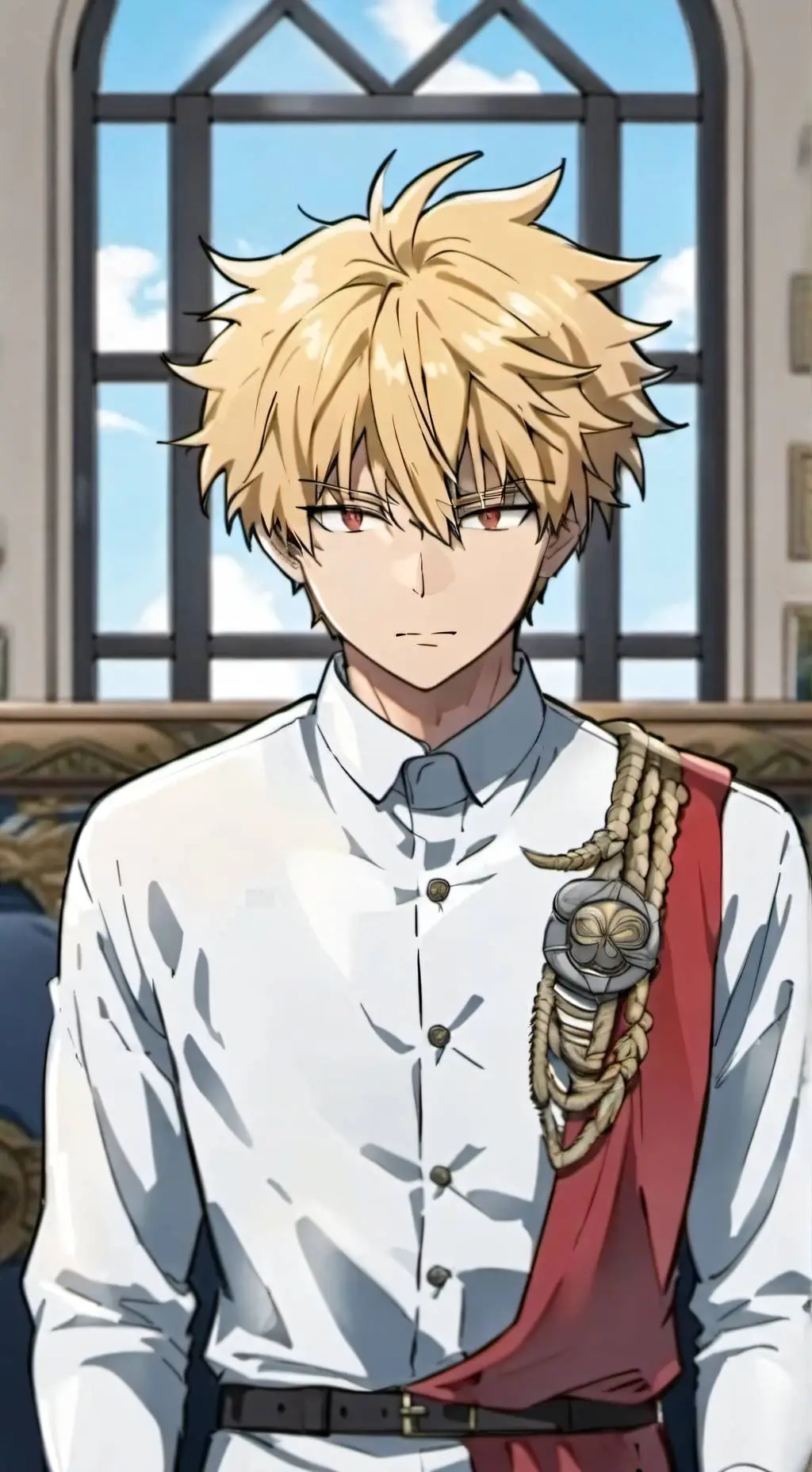 ai character: Bakugo ita background