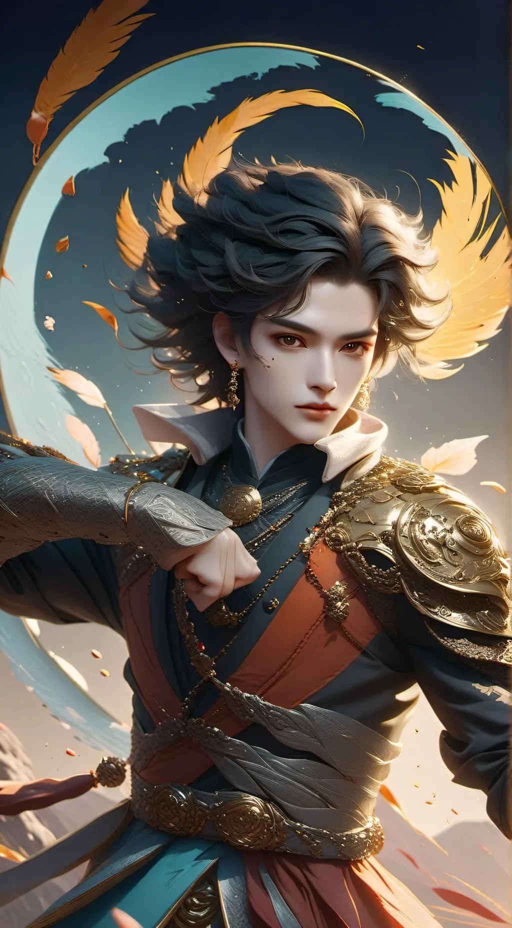 ai character: power background