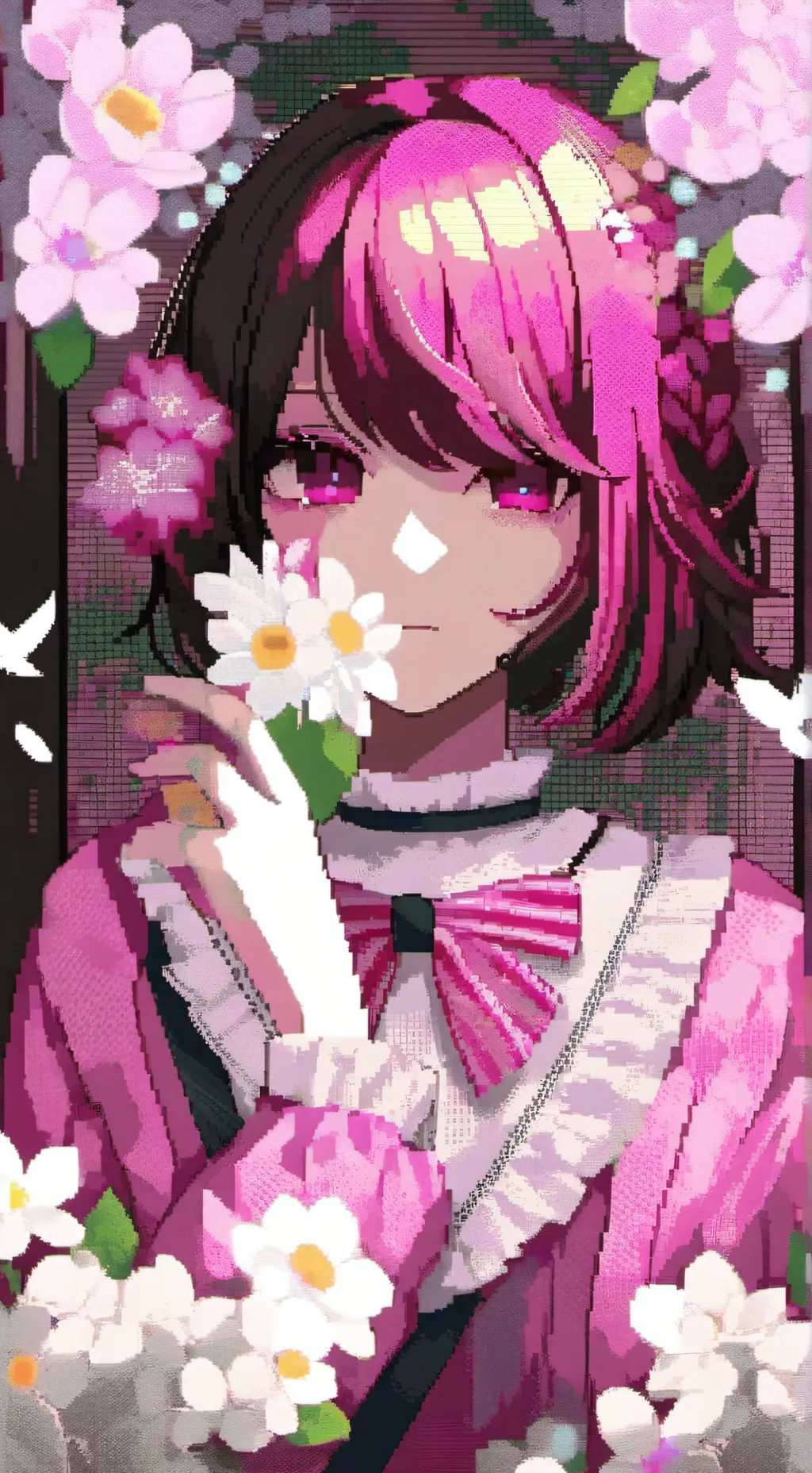 ai character: MHAgirls sleepover background