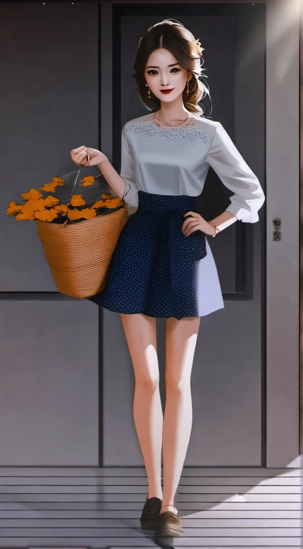 ai character: Hazel background