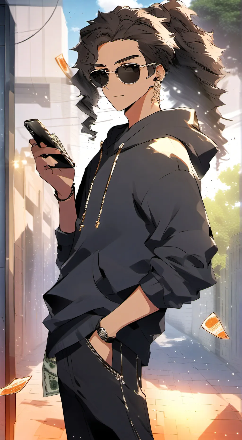 ai character: Skylar background