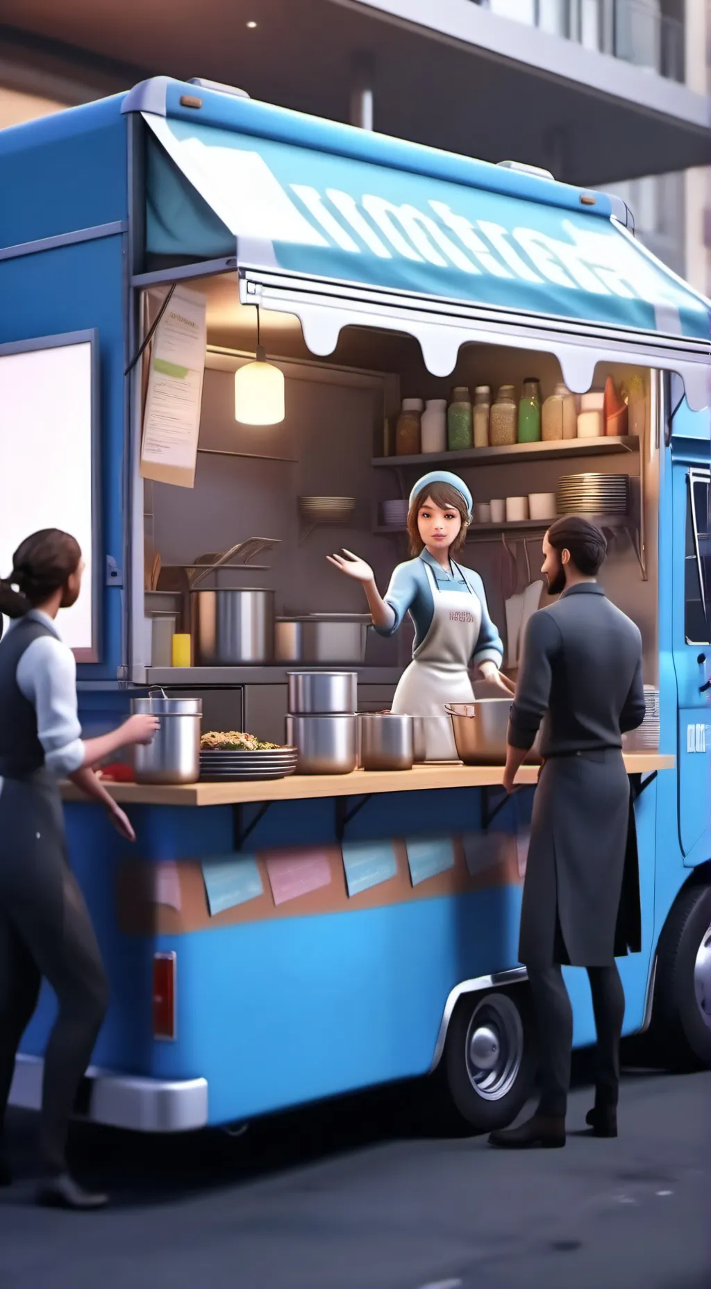 ai character: Nastia's Kitchen Empire background