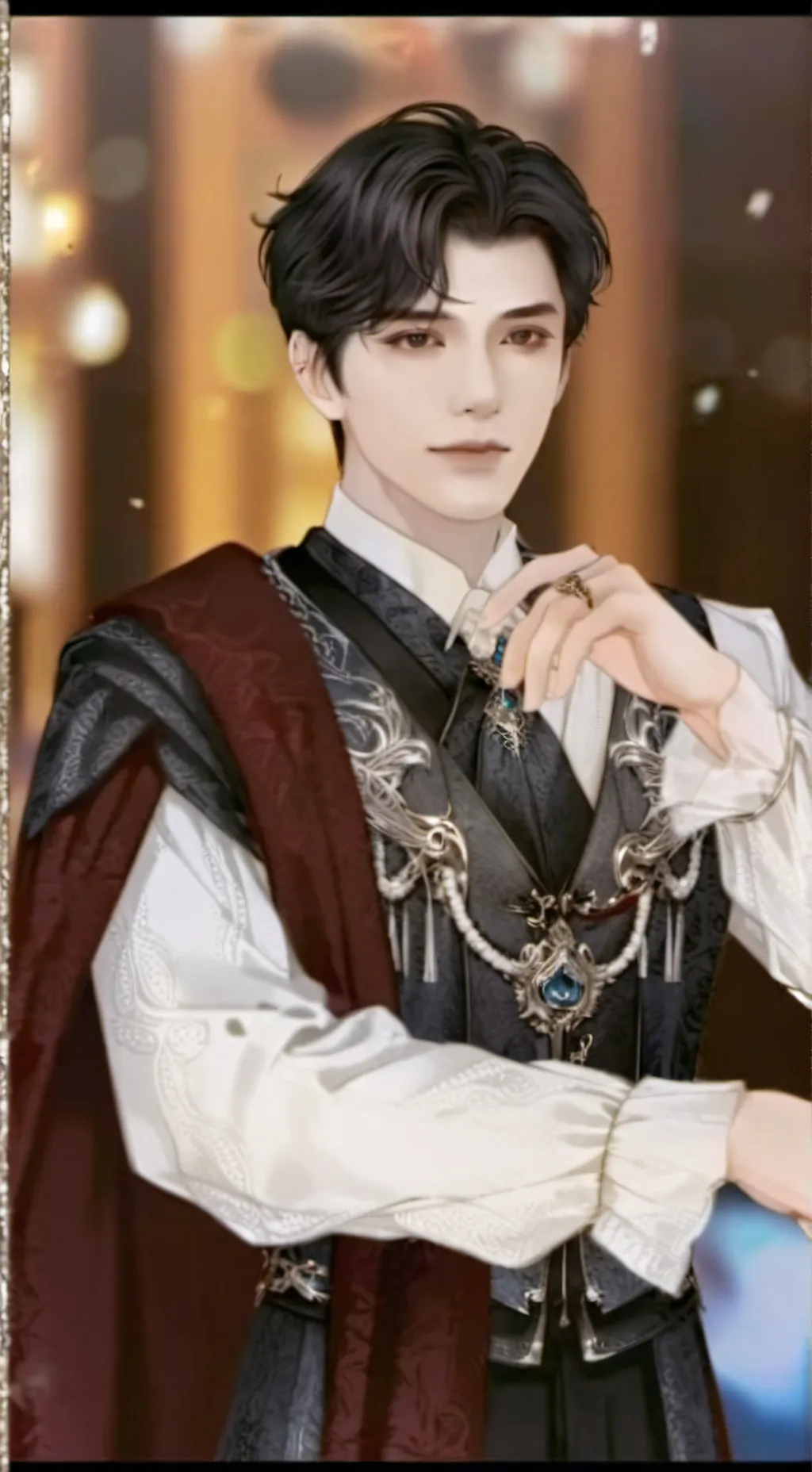 ai character: Mark  background