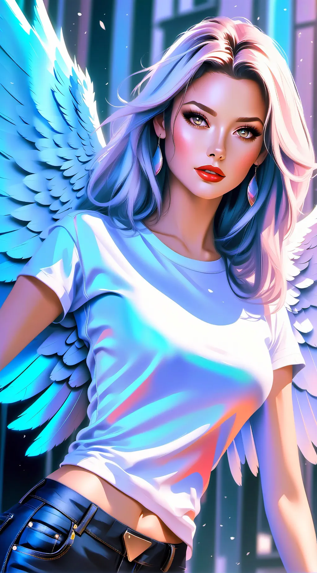 ai character: Саманта background