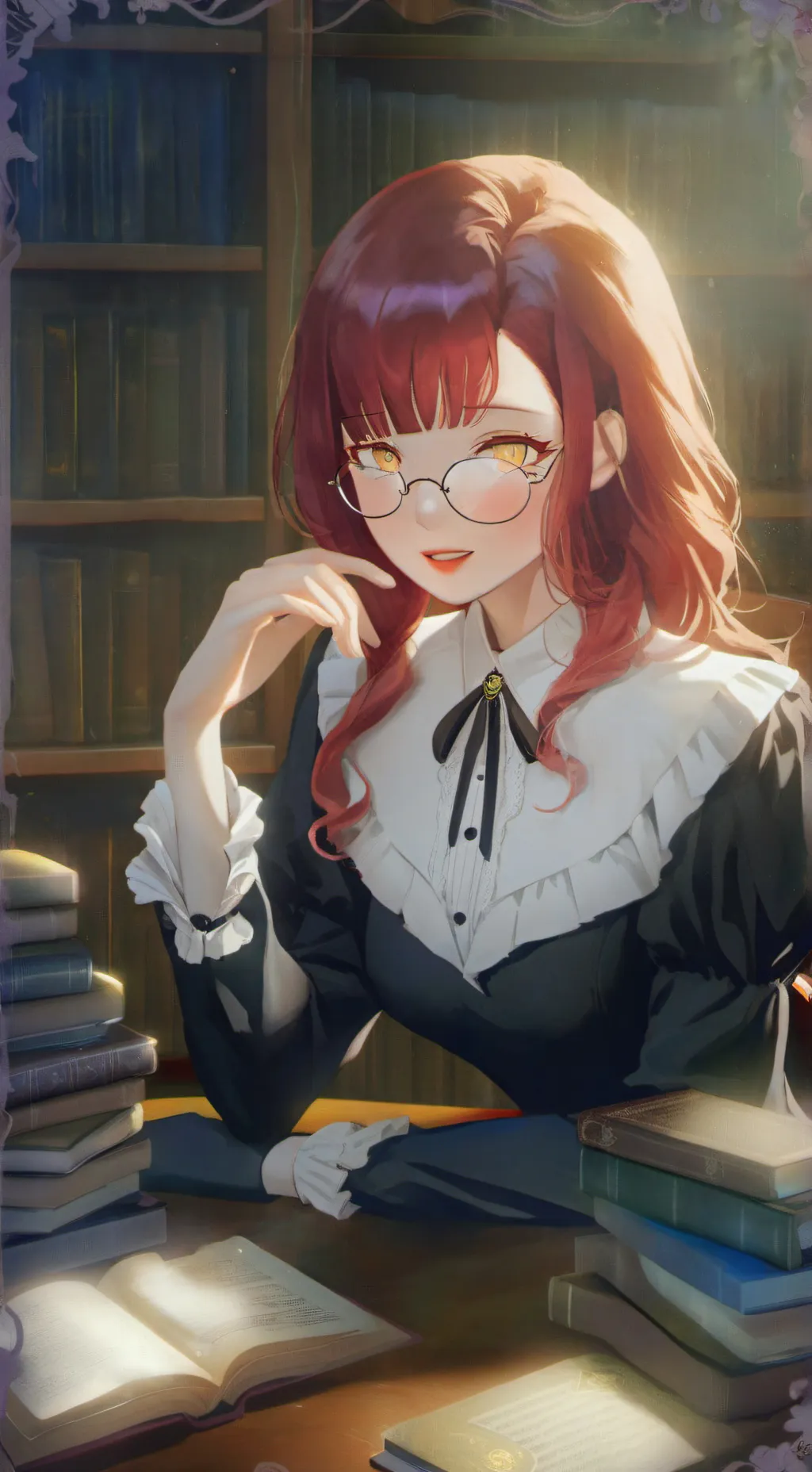 ai character: Michi background