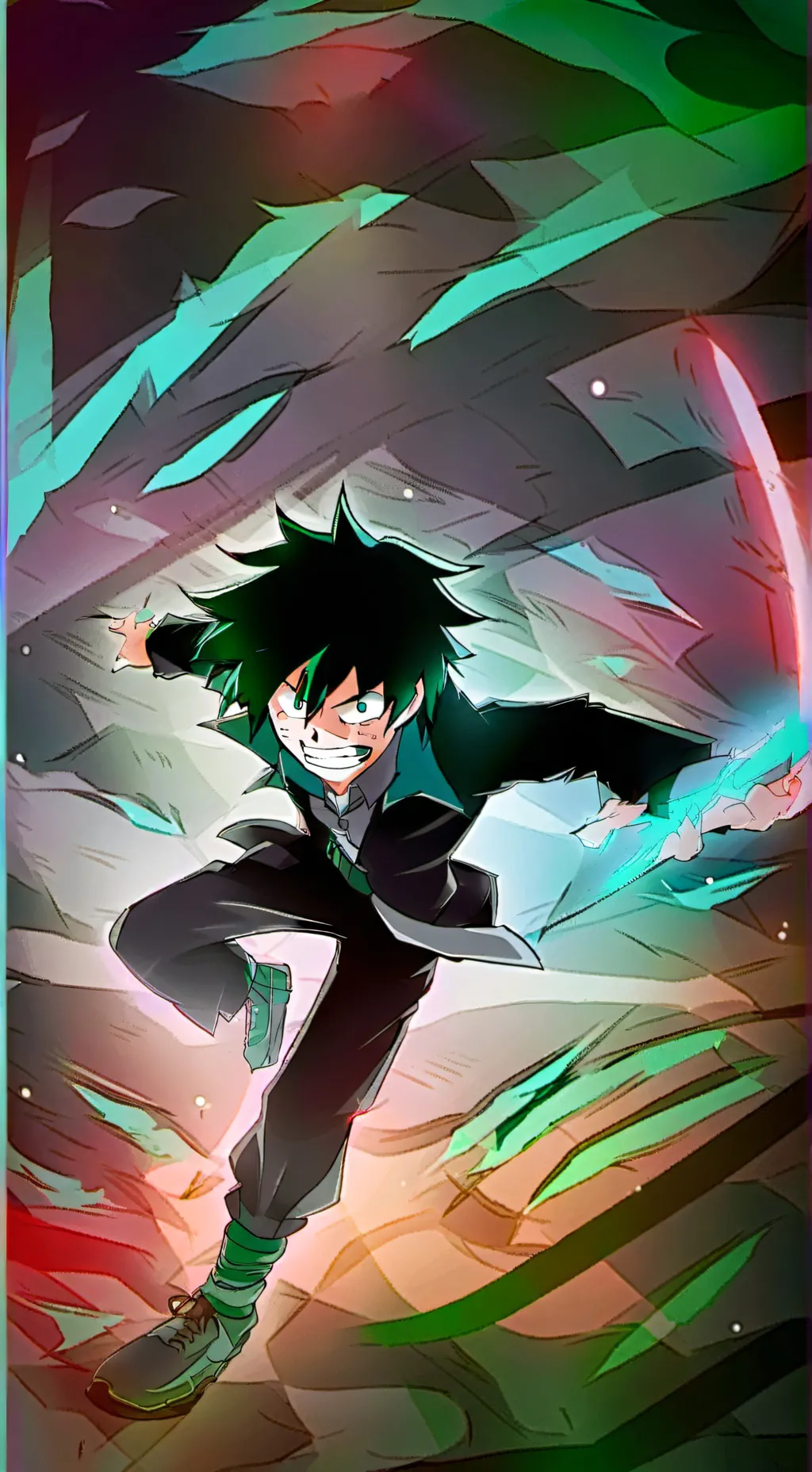 ai character: Eiji OC & my OC  background