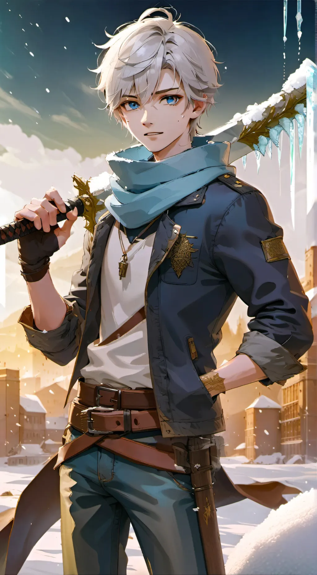 ai character: Jack Frost background