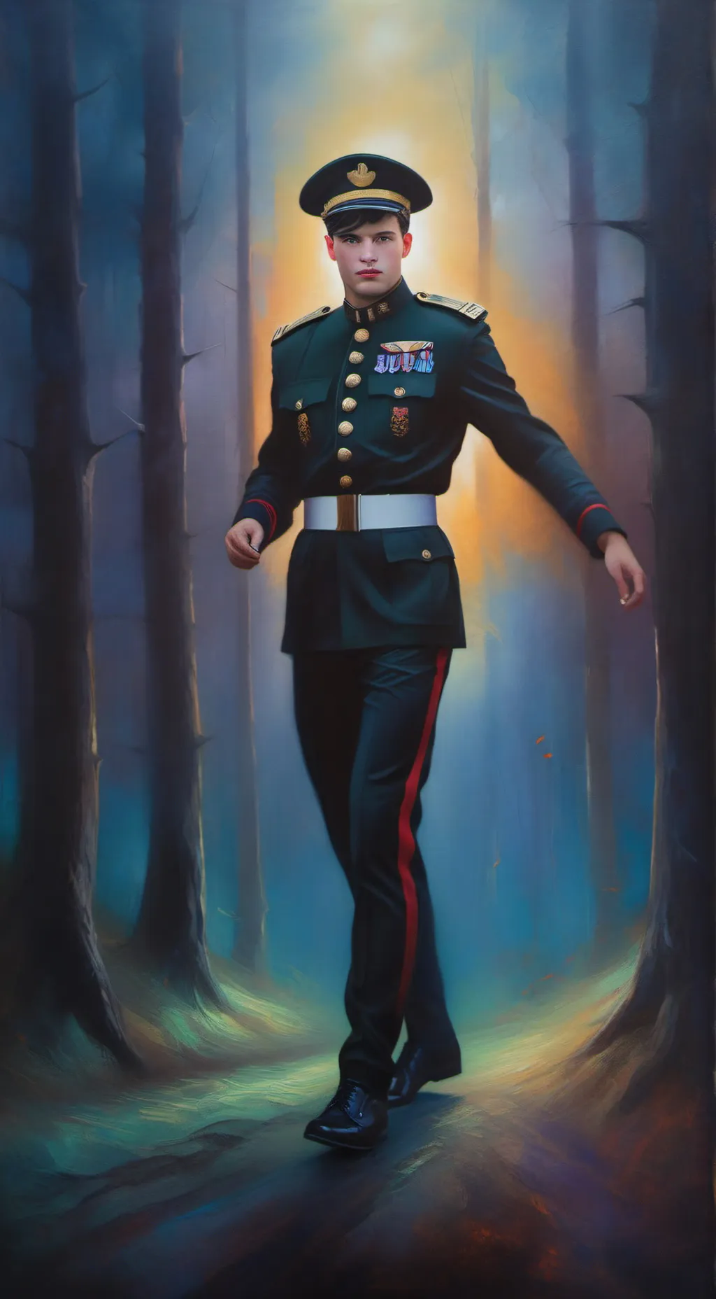ai character: Liam  background