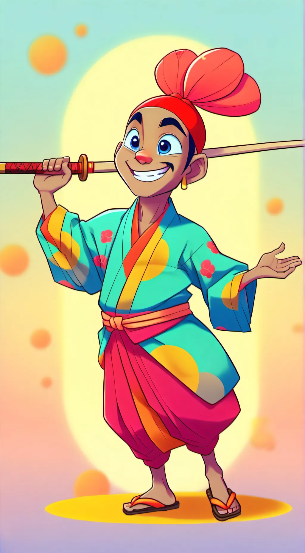 ai character: thukuna background