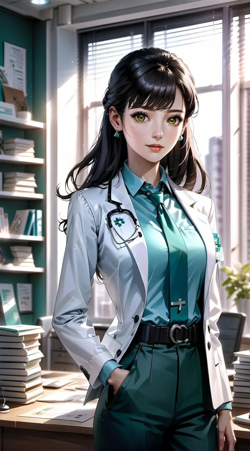 ai character: Patient Advocate T background