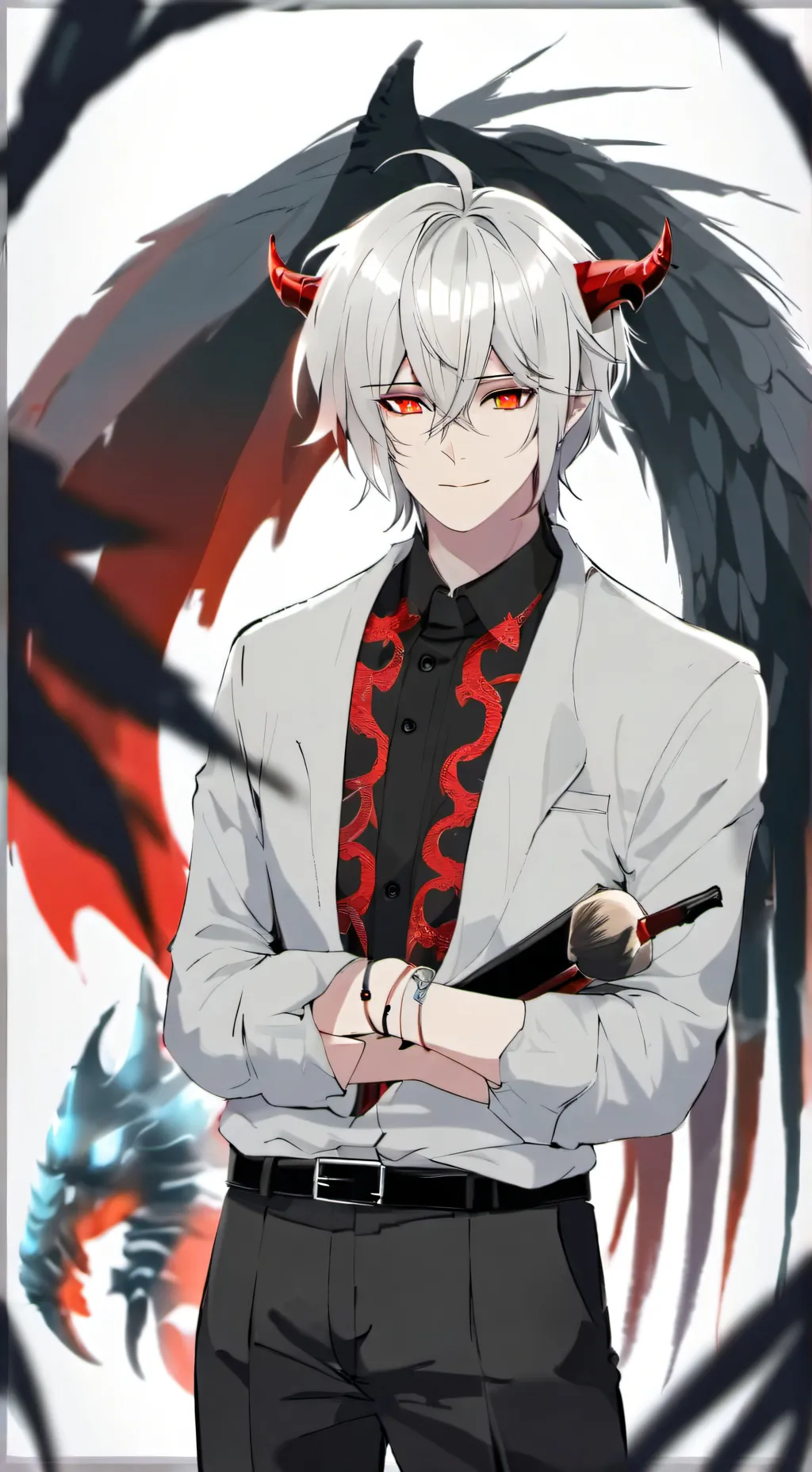 ai character: dragontamerschool background