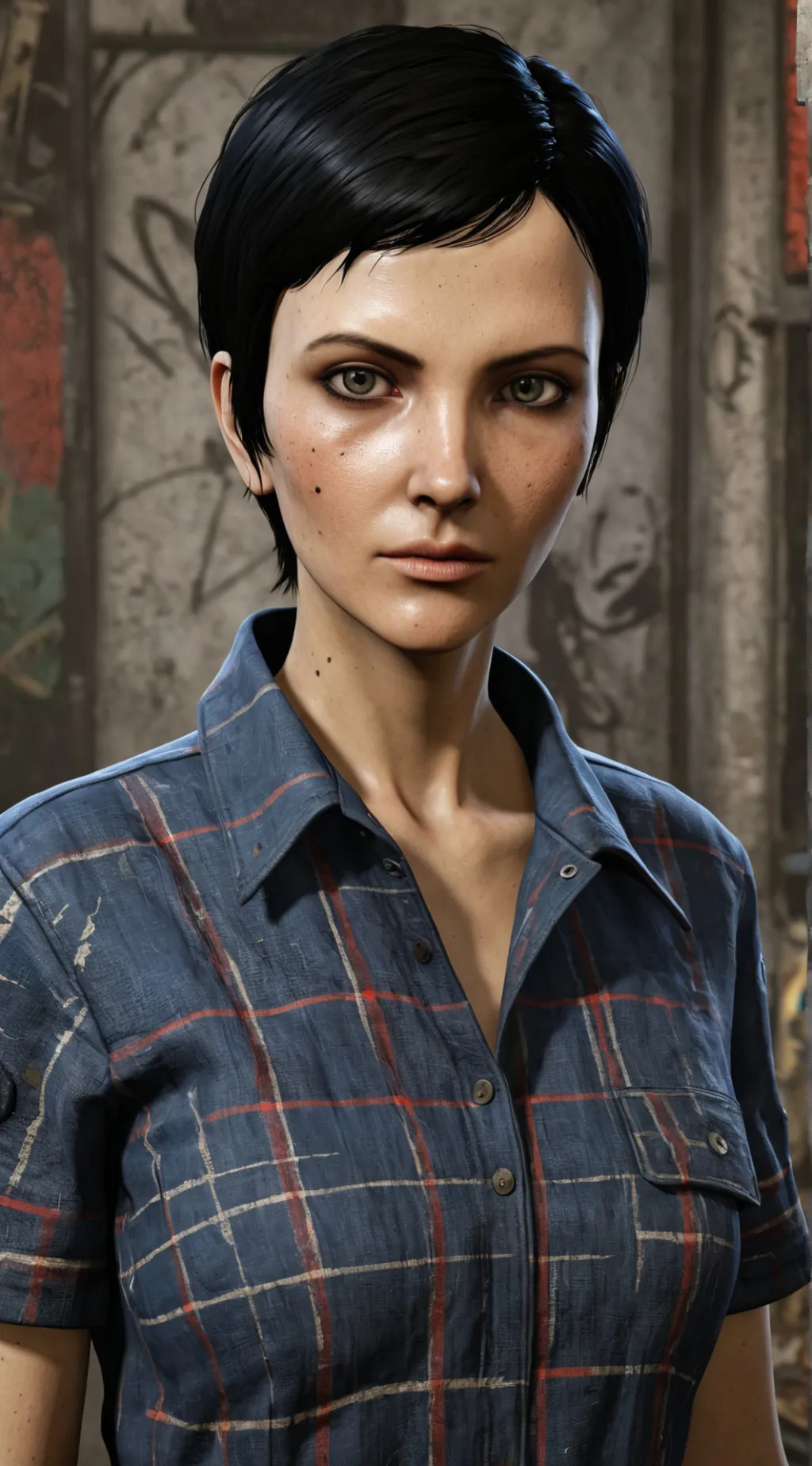ai character: Curie background