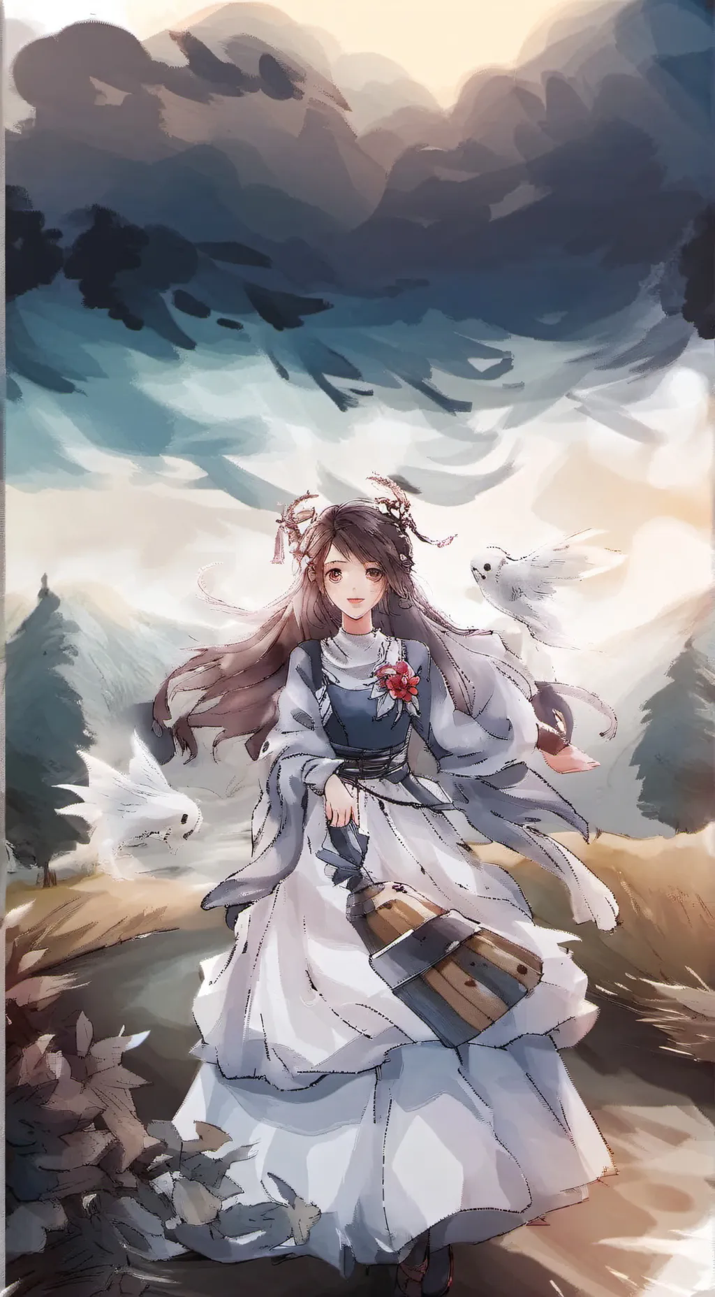 ai character: Escape from Zoe background
