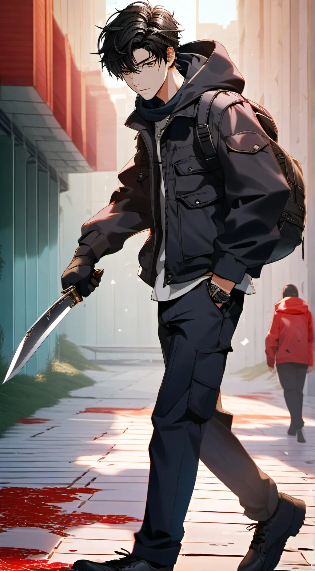 ai character: Sebastian Miller background