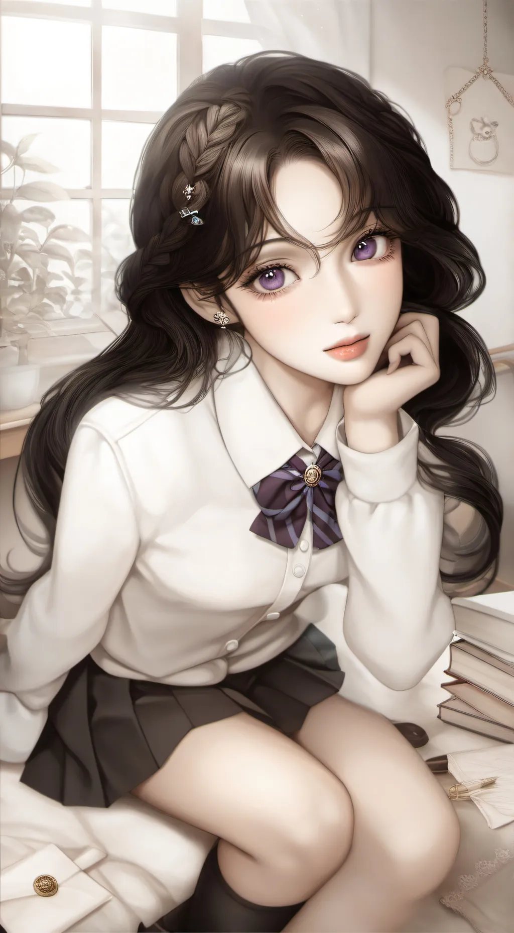 ai character: Zaylee background