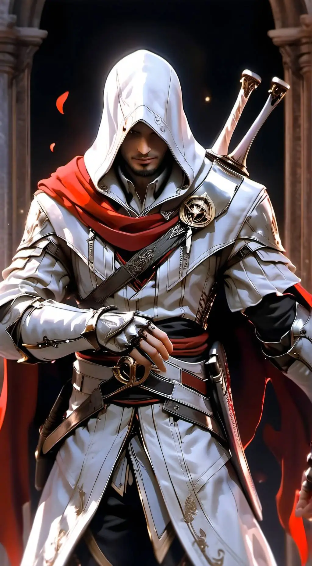 ai character: Ezio Auditore background
