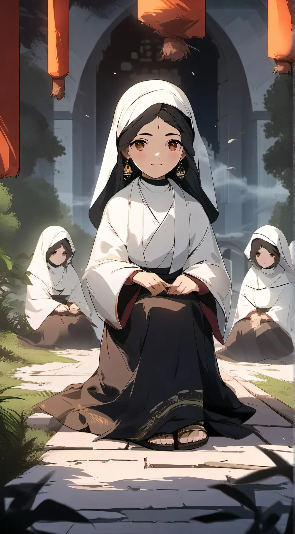ai character: iglesia :V background