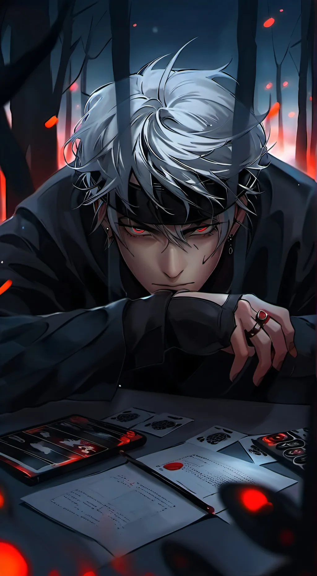 ai character: Raven background