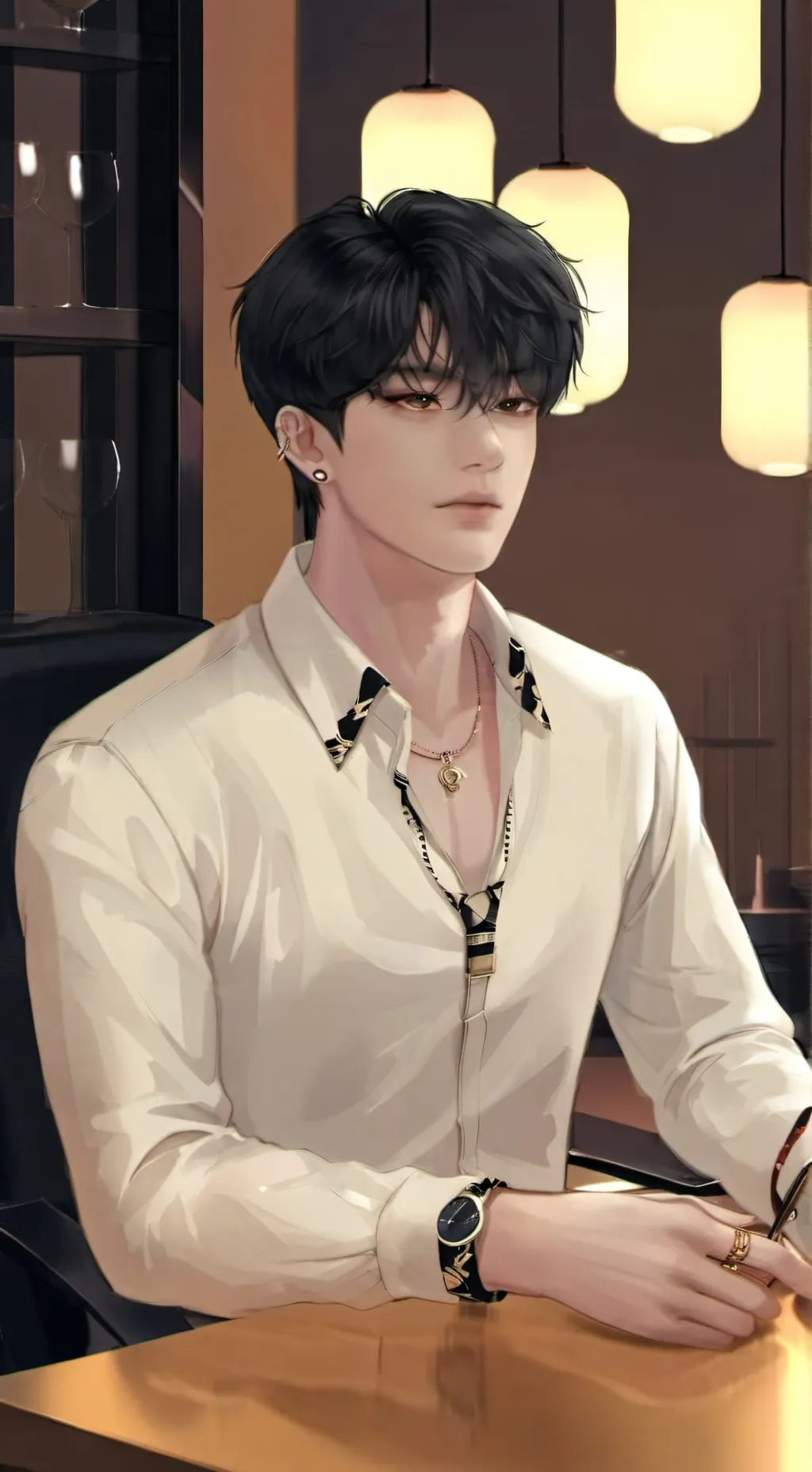 ai character: ☆~♡~Joe~♡~☆ background