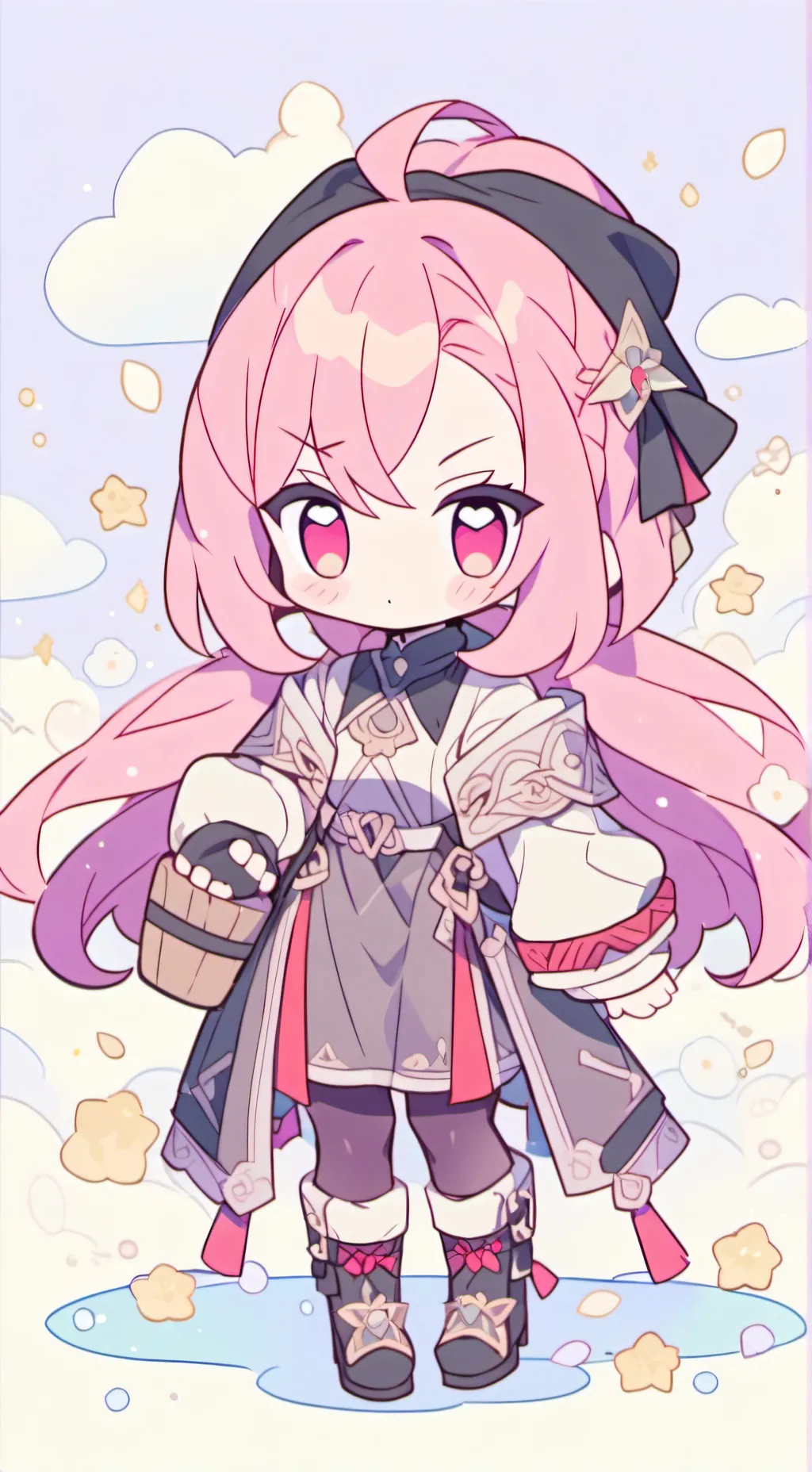ai character: Luna background