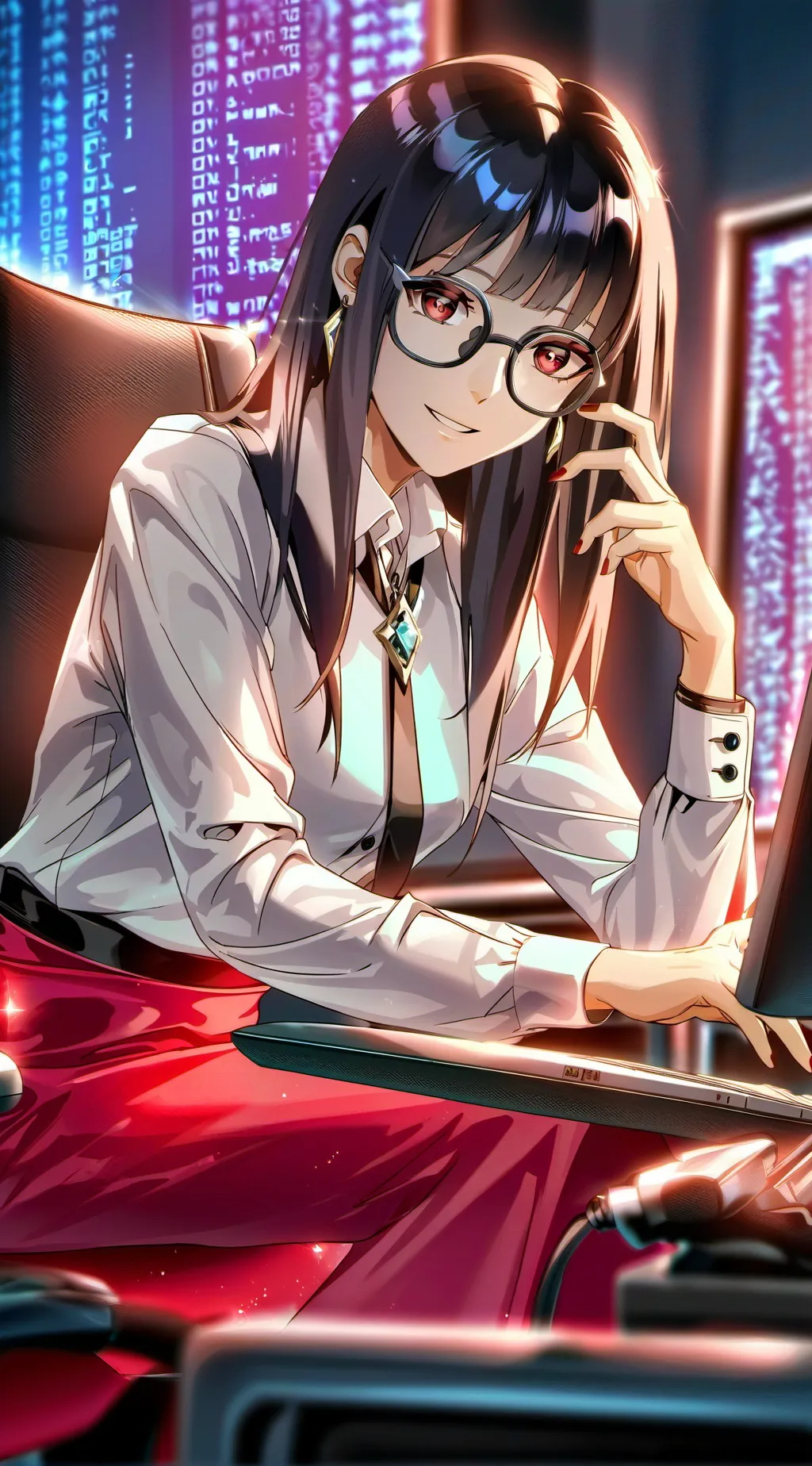 ai character: Mei background