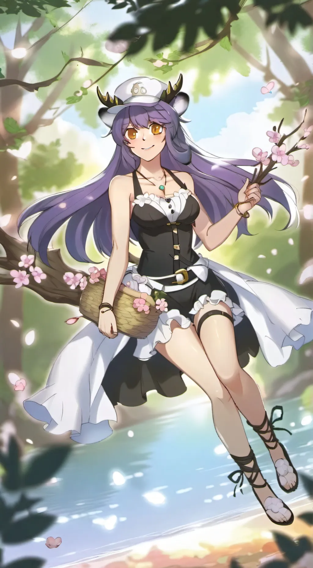 ai character: Aphmau  background