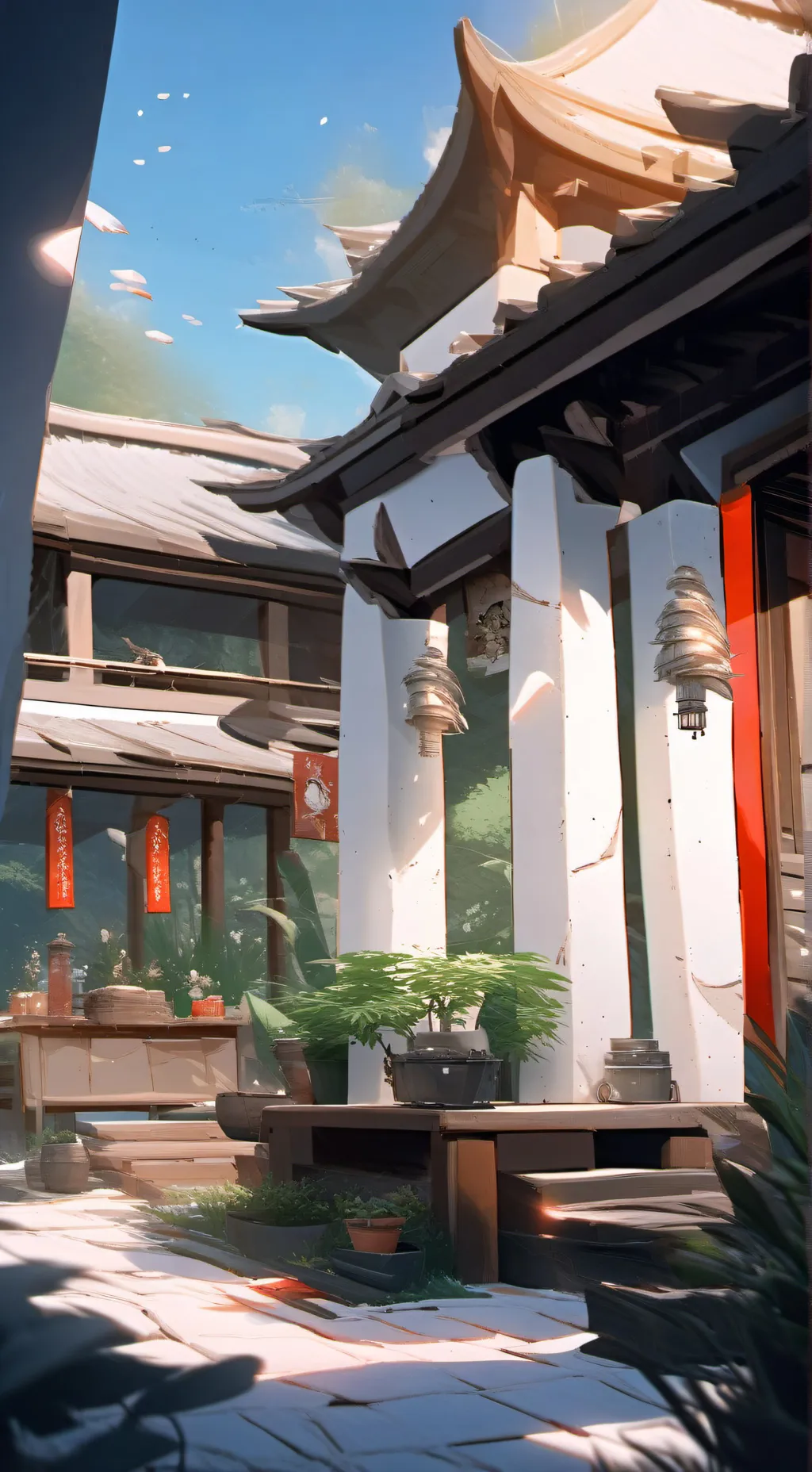 ai character: The Loufu ( HSR ) background
